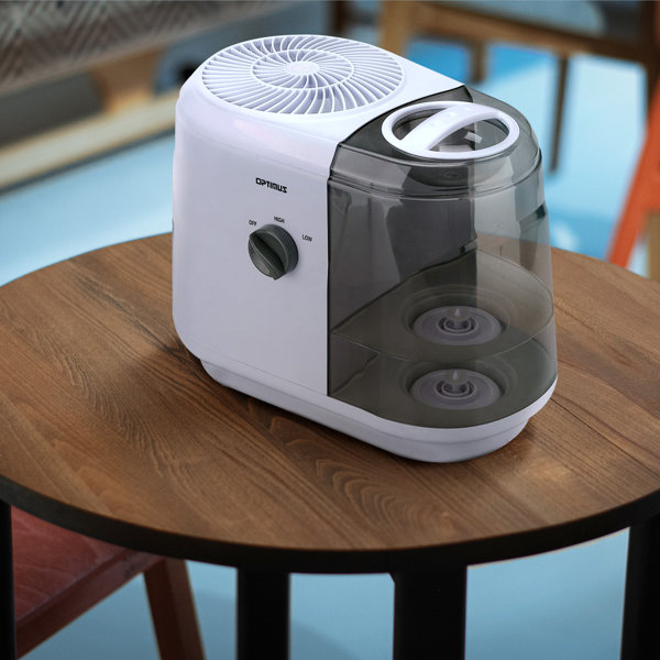 Optimus 2 Gal. Cool Mist Evaporative Tabletop Humidifier 4.75 Sq. Ft